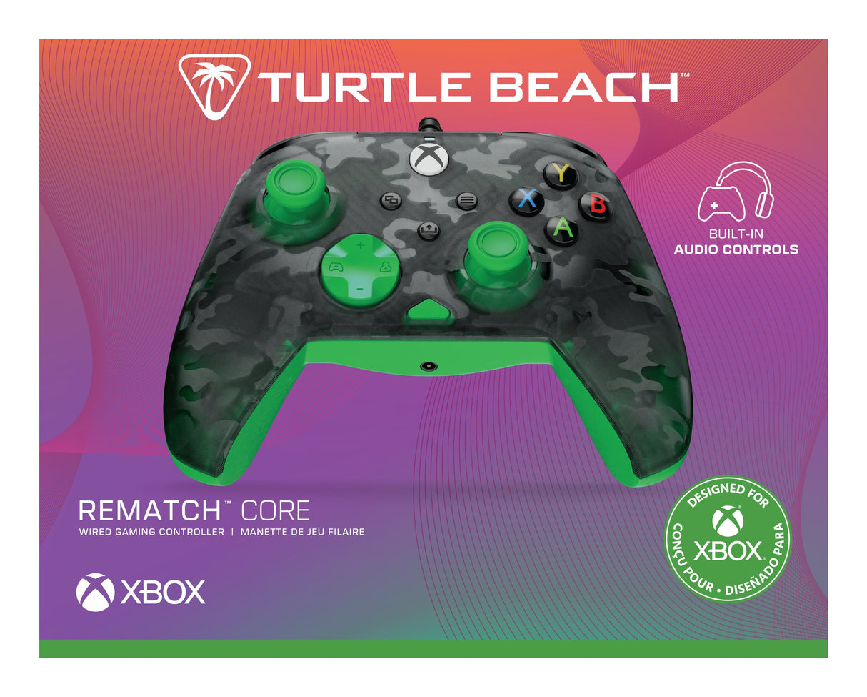 EAN 0840454400045 - Turtle Beach Rematch Core Negro, Verde, Gris USB Gamepad PC, Xbox, Xbox One, Xbox Series S, Xbox Series X imagen 11