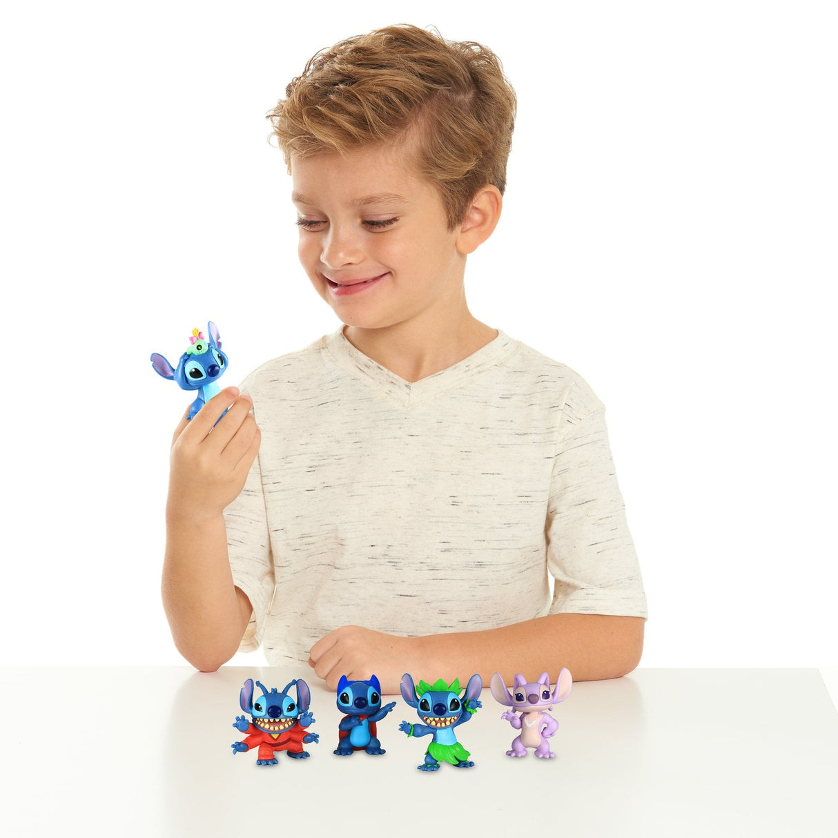 Blister 5 Figuras Stitch Disney 7cm