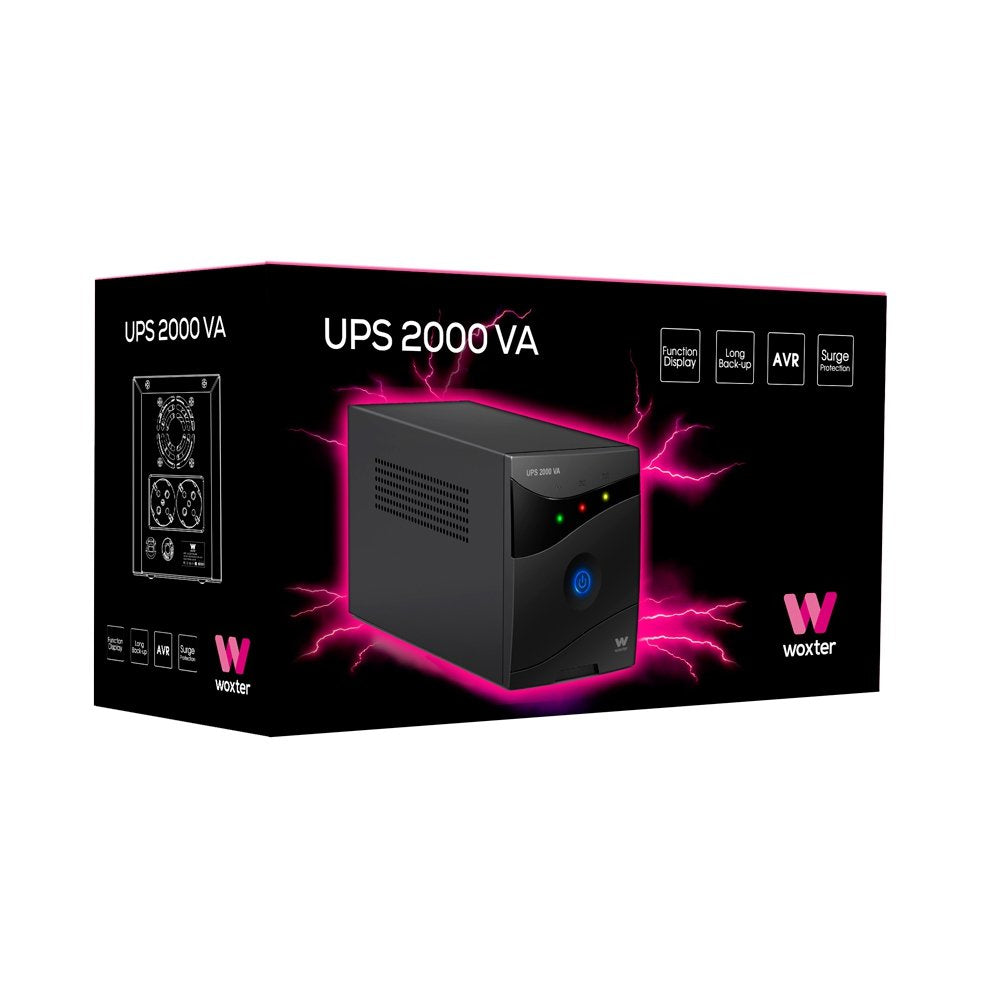 EAN 8435089029949 - Woxter UPS 2000 VA sistema de alimentación ininterrumpida (UPS) Línea interactiva 2 kVA 1200 W 2 salidas imagen 5