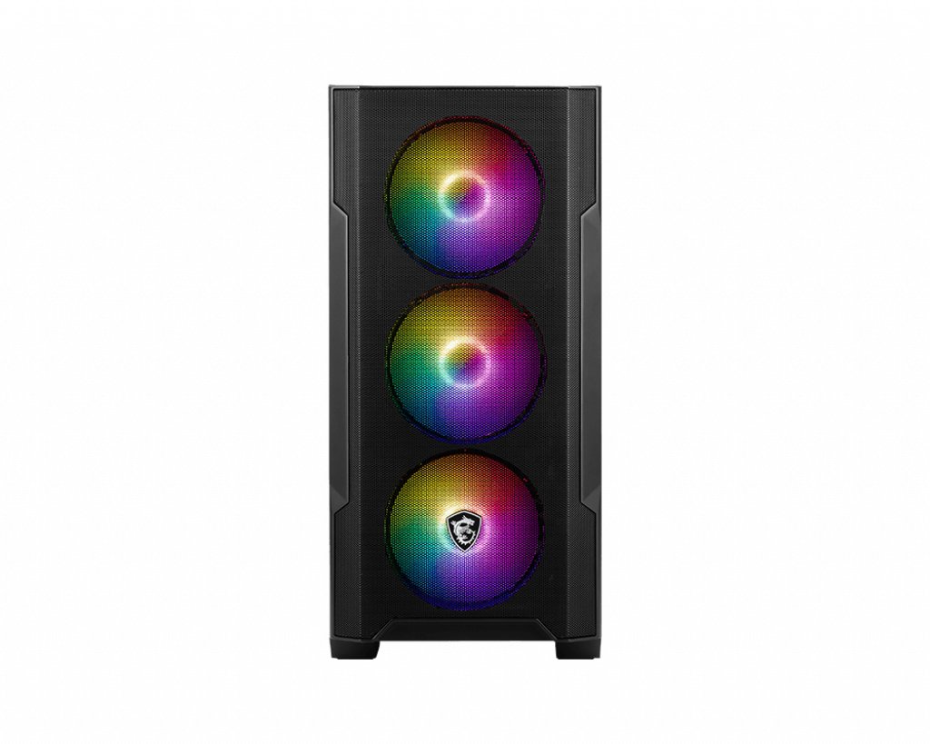 EAN 4719072932237 - MSI MAG Forge M100A Micro Torre Negro, Transparente imagen 3