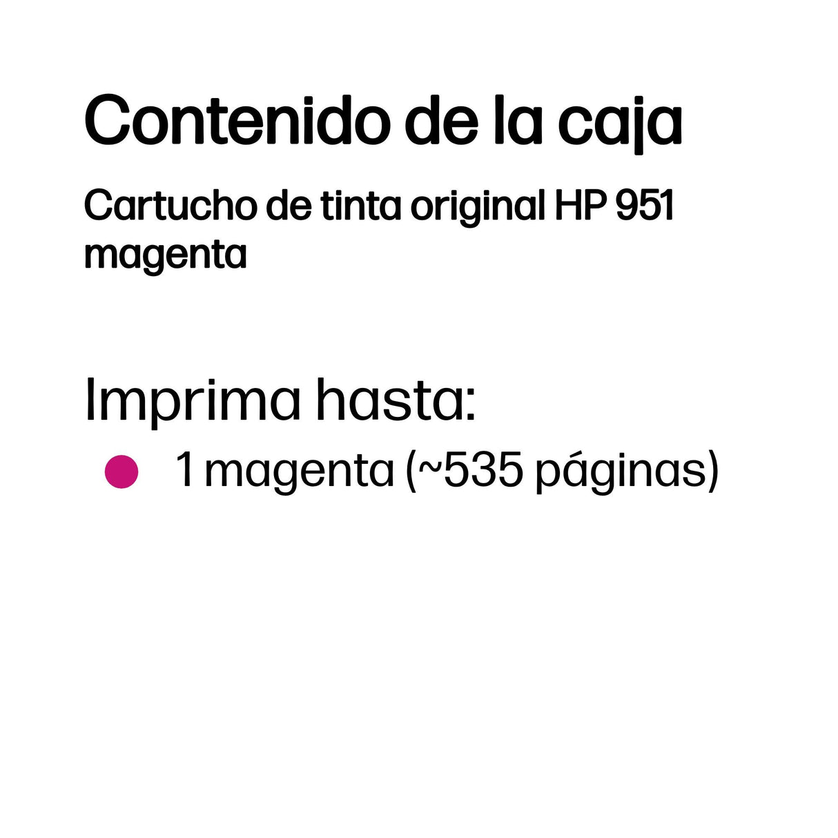EAN 0199764139870 - HP 951 Magenta Original Ink Cartridge cartucho de tinta 1 pieza(s) Rendimiento estándar imagen 3