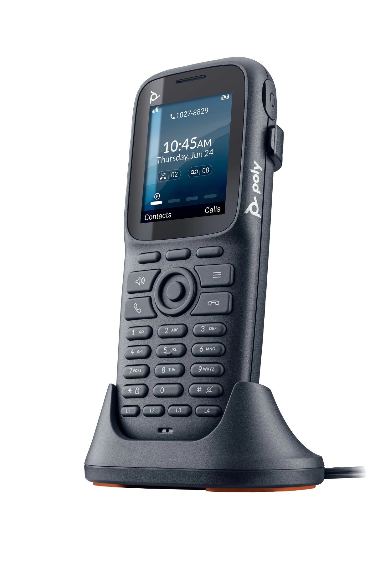EAN 0197497473216 - HP Poly Rove 20 Single Cell DECT 1880-1900 MHz B1 Base Station and 20 Phone Handset Kit teléfono IP Negro imagen 1