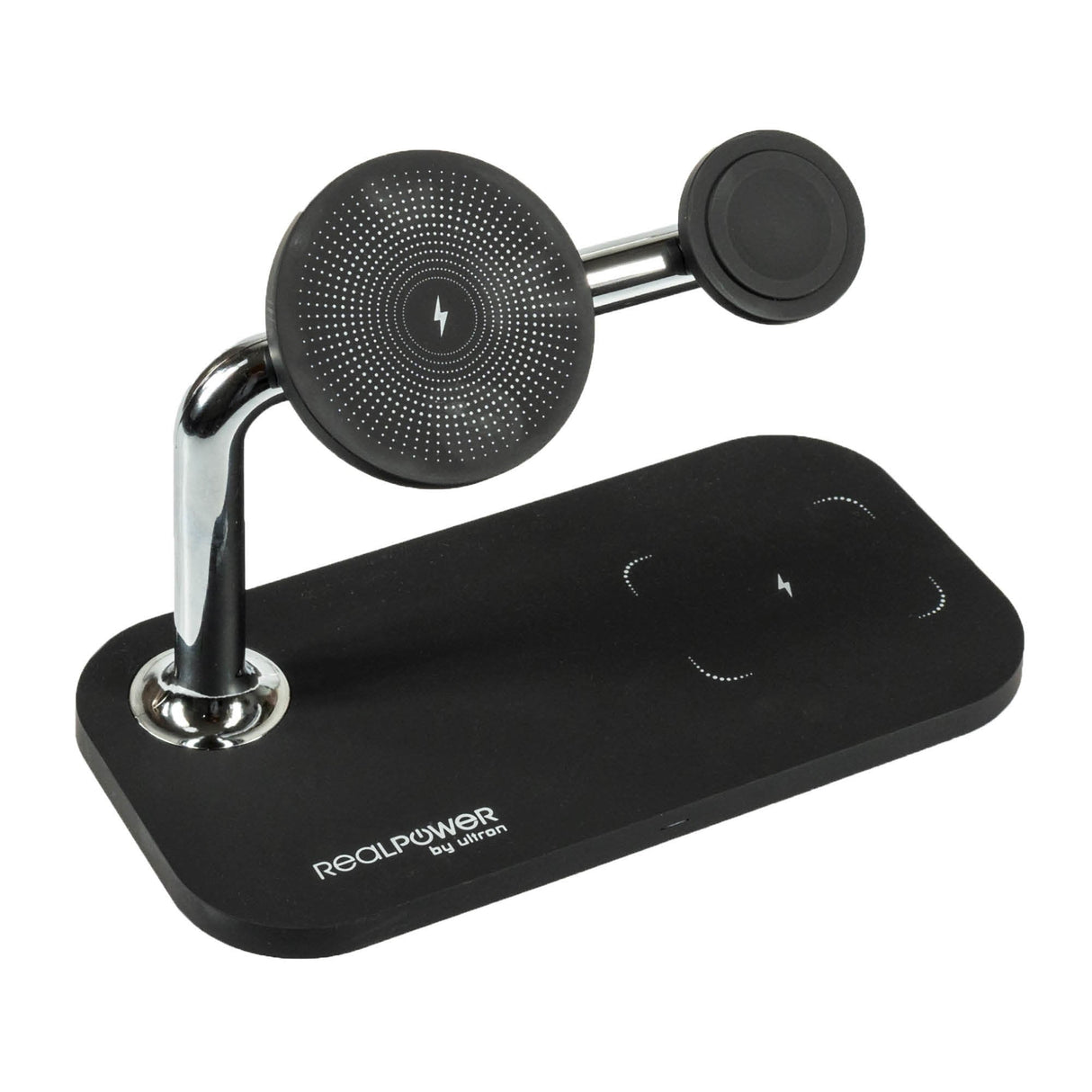 Cargador Inalambrico Realpower Chargeair Mag Negro Interior