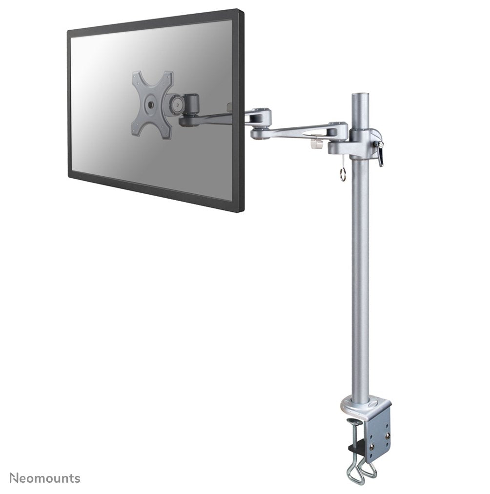Neomounts By Newstar Fpma-D935pole70 Desk Mount Clamp Flatscreen 10-30" Tilt Swivel Rotatable Vesa 75x75 100x100mm 12kg Pivot