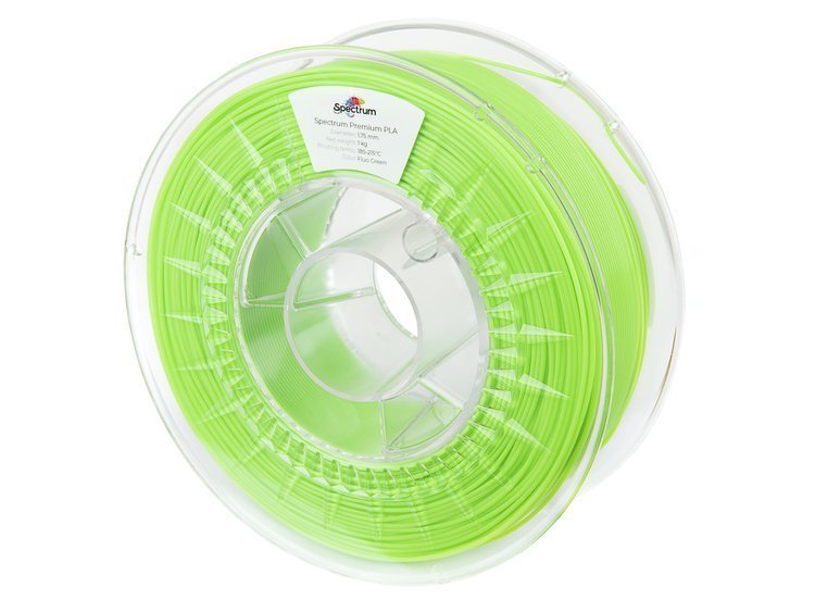 Filament Spectrum / Pla / Fluo Green/ 1,75 Mm / 1 Kg