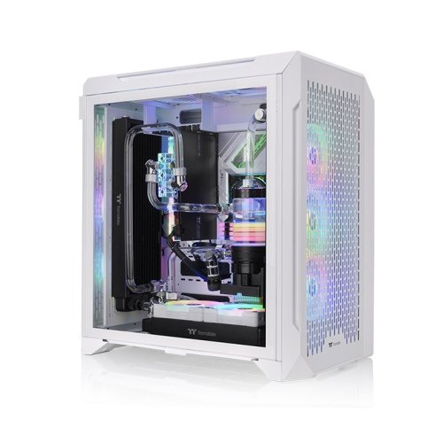Caja Pc Thermaltake Cte C700 Tg Full Tower "Snow" Blanco Retail Ca-1x7-00f6wn-00