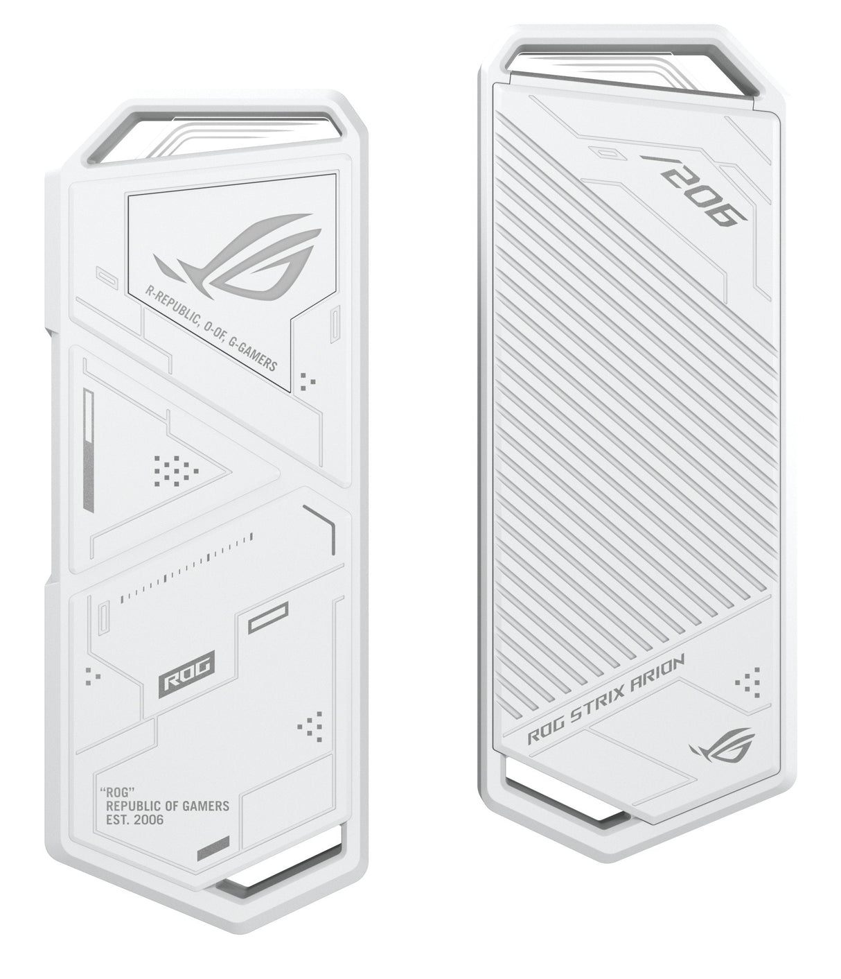 EAN 4711387563366 - ASUS ROG Strix Arion White Edition Caja externa para unidad de estado sólido (SSD) Blanco M.2 imagen 7