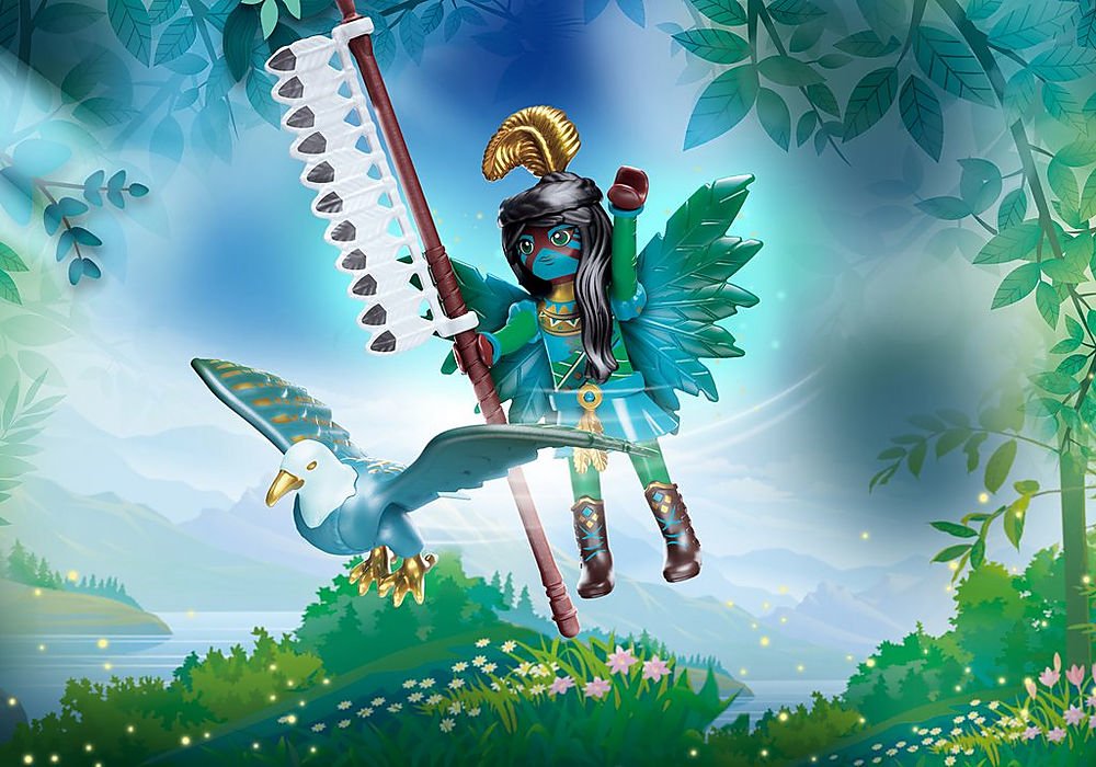 Playmobil 70802 Knight Fairy Con Animal Del Alma