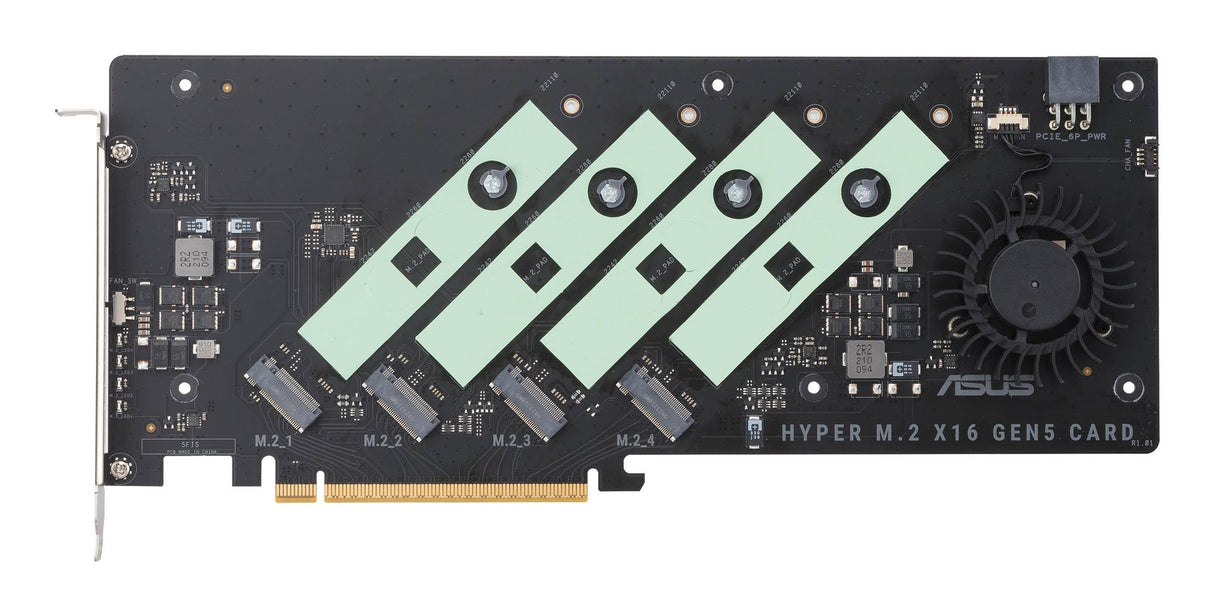 EAN 4711387353288 - ASUS Hyper M.2 x16 Gen5 Card tarjeta y adaptador de interfaz Interno imagen 7