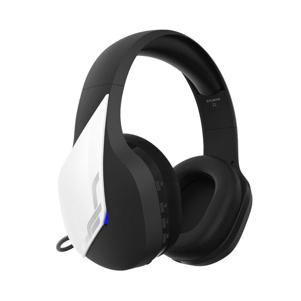 Auriculares Gaming Zalman Zm-Hps700w Bluetooth Blanco
