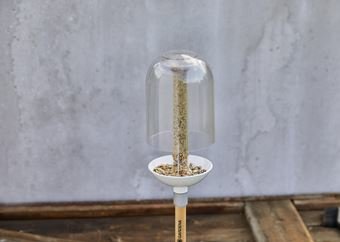 Comedero Gardena 11380-20 Clickup! Estación De Alimentación De Aves