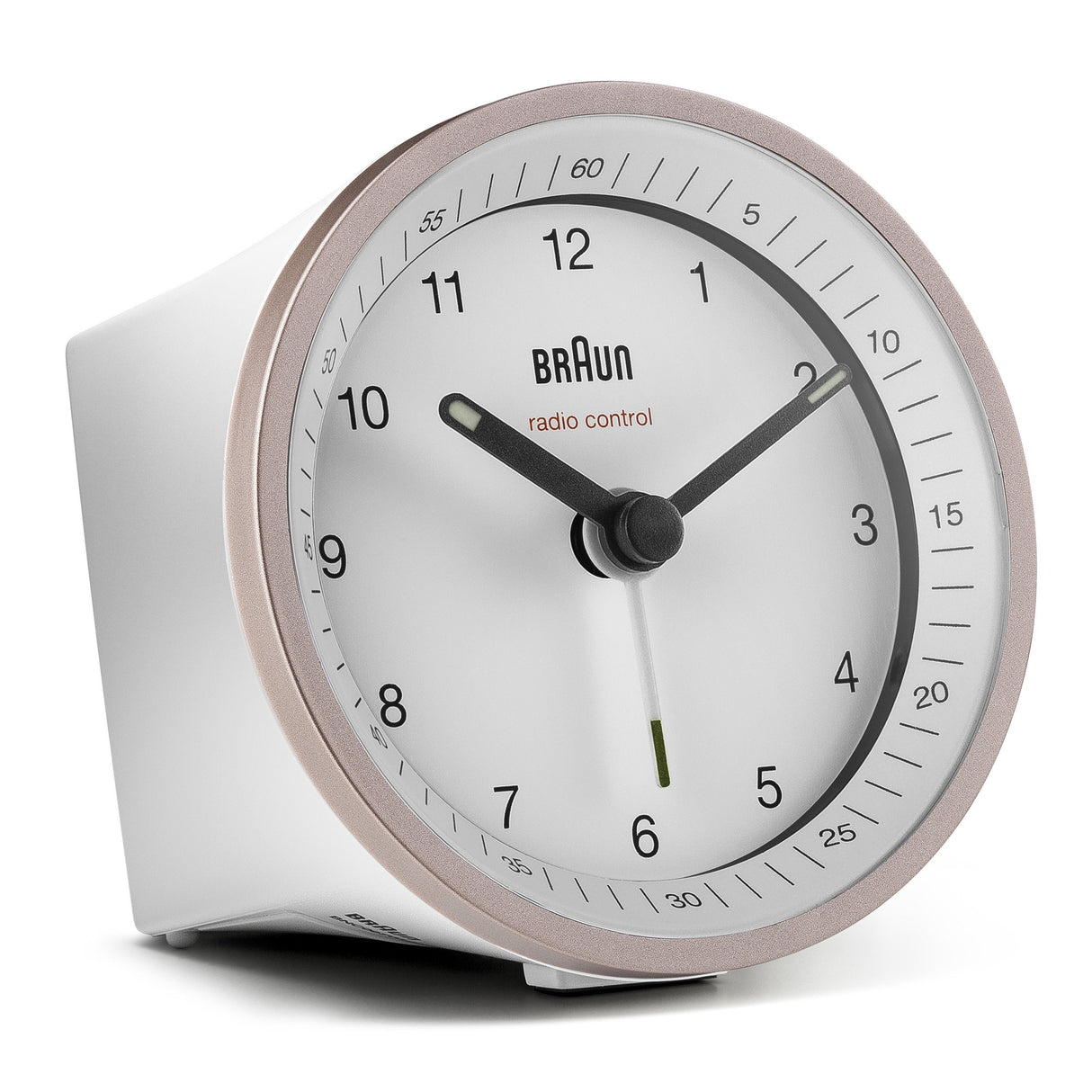 Braun Bc07 Reloj Despertador Analógico Rosa, Blanco