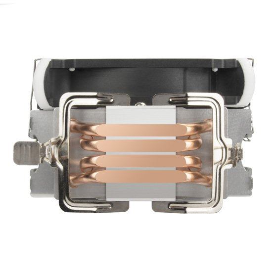 EAN 4710679810126 - Silverstone AR12 RGB Procesador Enfriador 12 cm Negro, Acero inoxidable, Blanco imagen 6