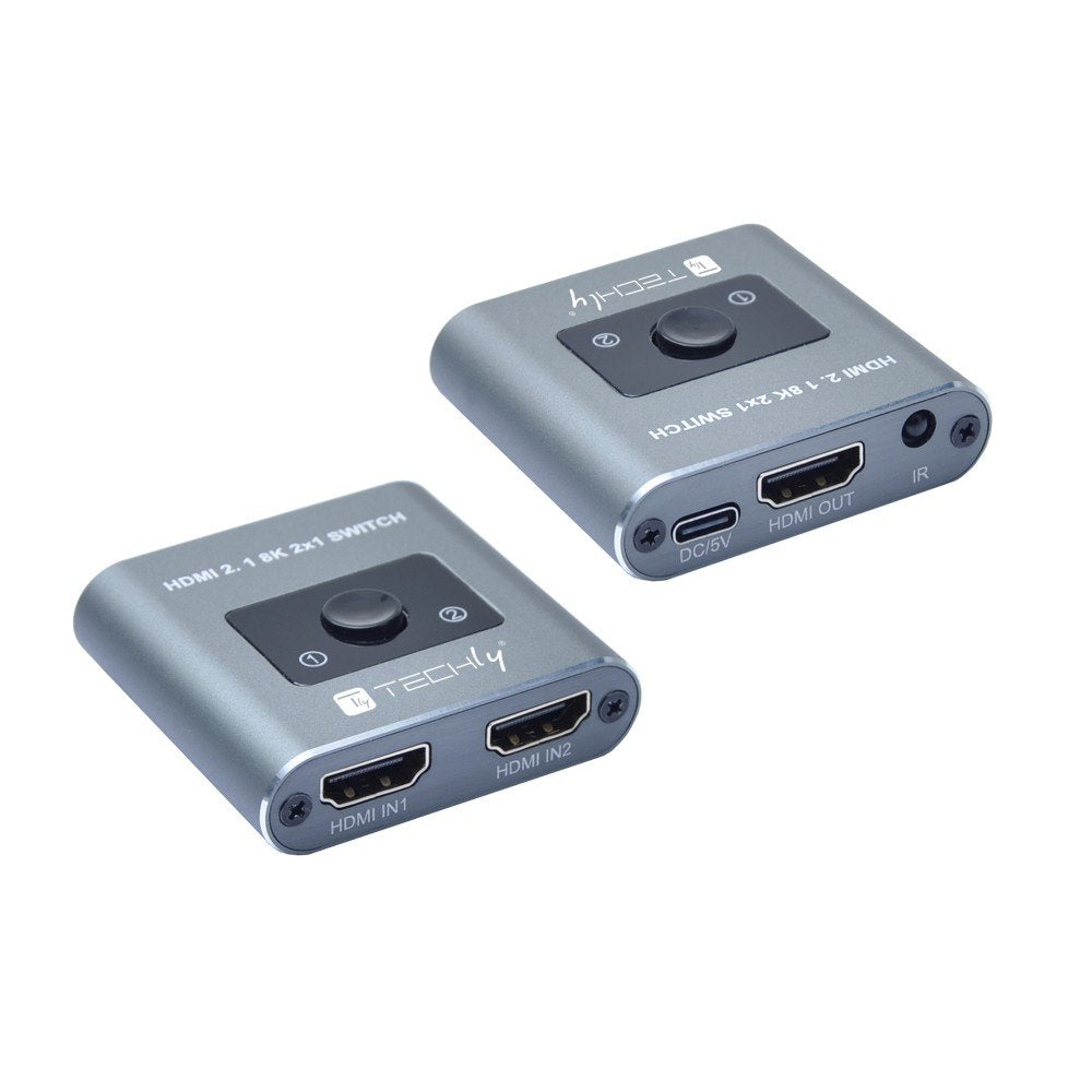 EAN 8059018365504 - Techly IDATA HDMI-2128KT interruptor de video imagen 1
