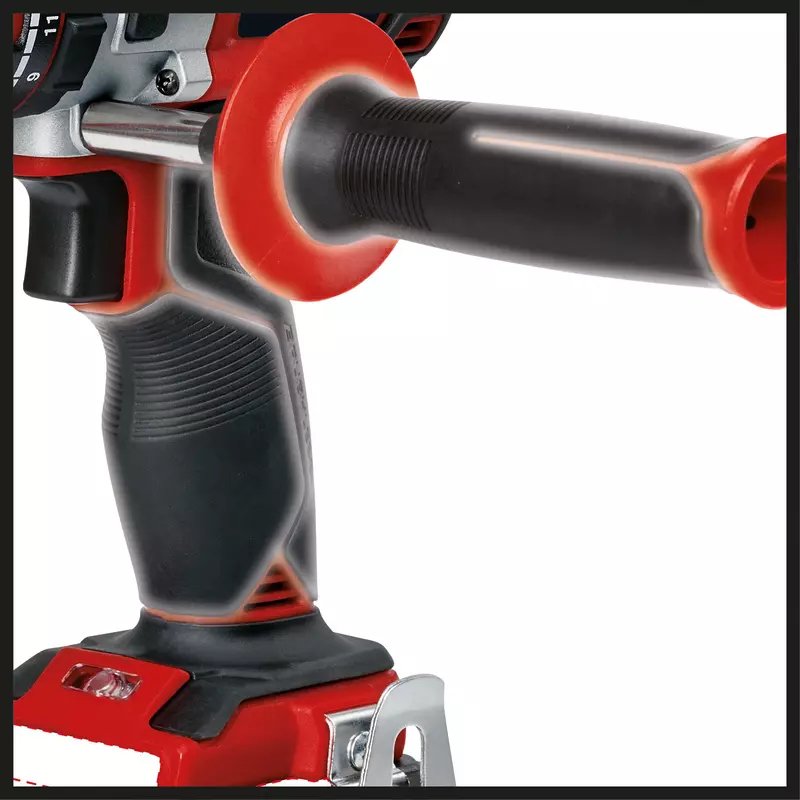 Taladro Percutor Inalámbrico Einhell Tp-Cd 18 80 Li-I Bl - Solo, 18 Voltios Rojo Negro, Sin Batería Ni Cargador 4514305