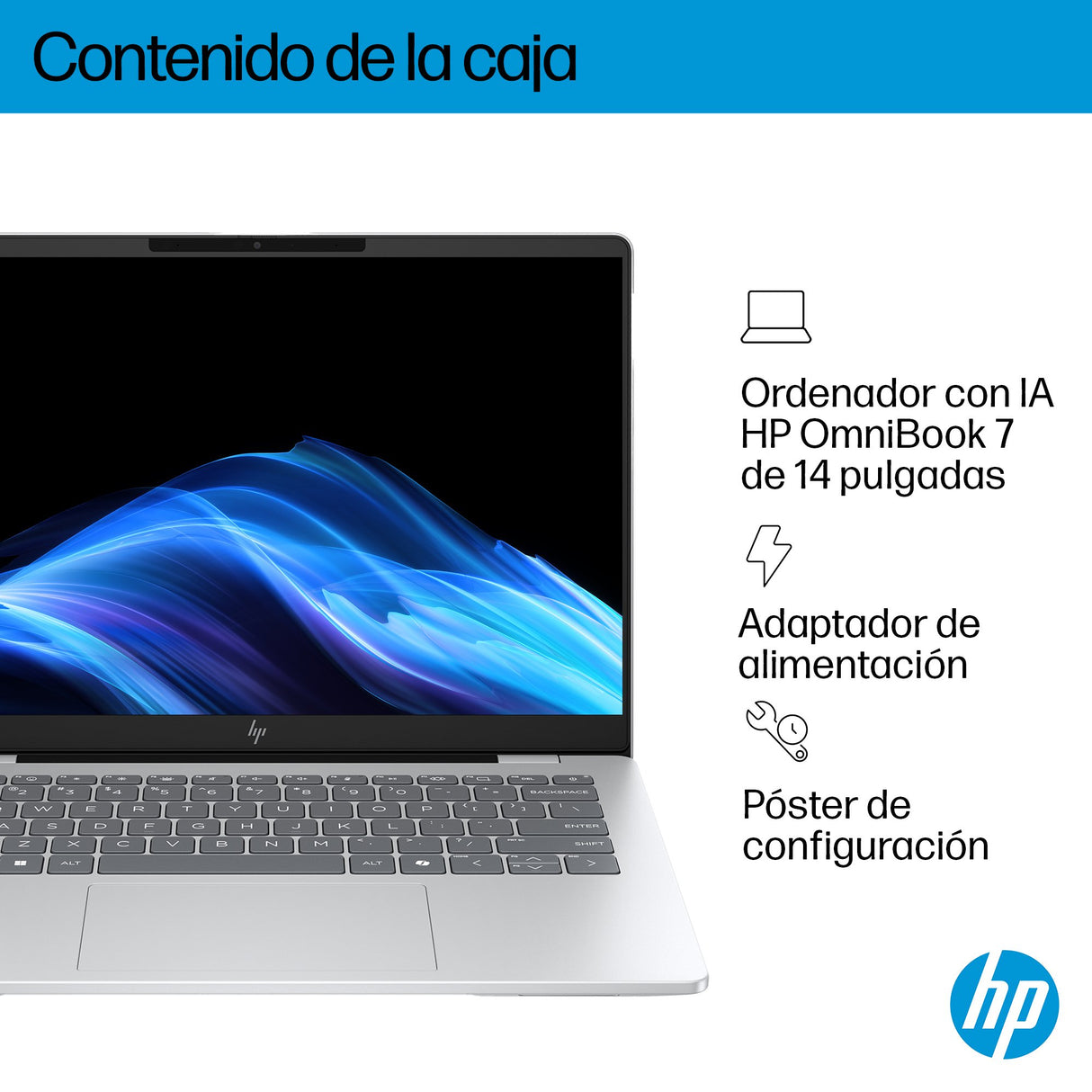 EAN 199251192562 - HP OmniBook 7 AI 14-fr0013ns Intel Core Ultra 5 225U Portátil 35,6 cm (14") 2K 16 GB LPDDR5-SDRAM 1 TB SSD imagen 5