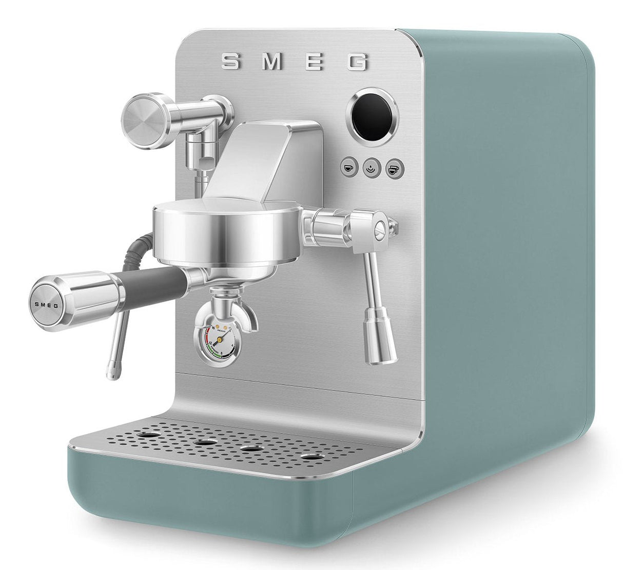 Smeg Espresso Coffee Machine Collection Emerald Green Emc02egmeu