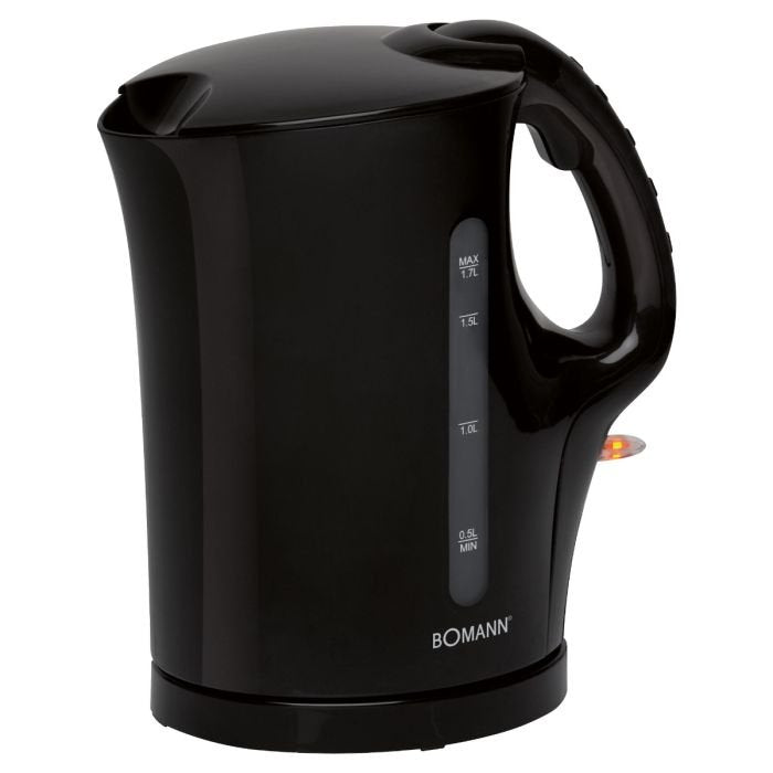 EAN 4004470607987 - Bomann WK 6079 CB tetera eléctrica 1,7 L 2200 W Negro imagen 1