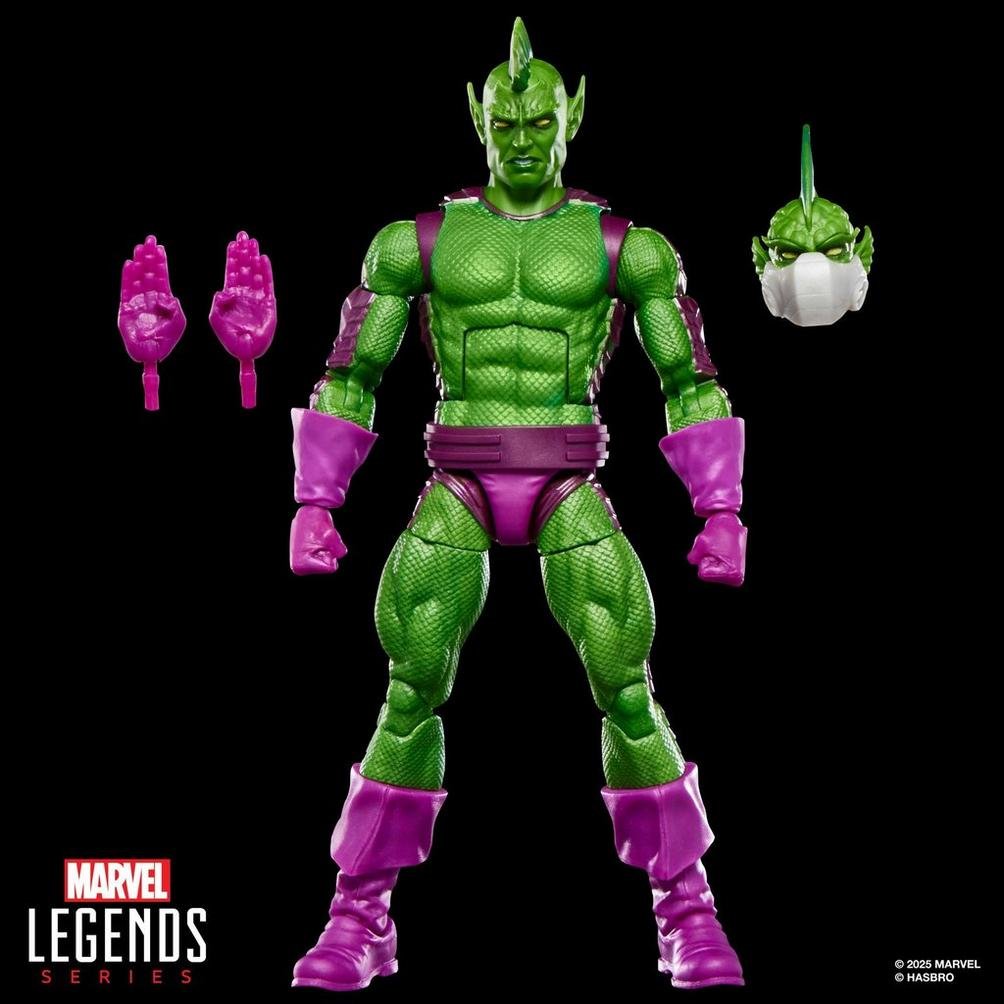 Figuras Blister 2 Black Bolt & Triton Inhumanos Marvel Legends Series 15cm