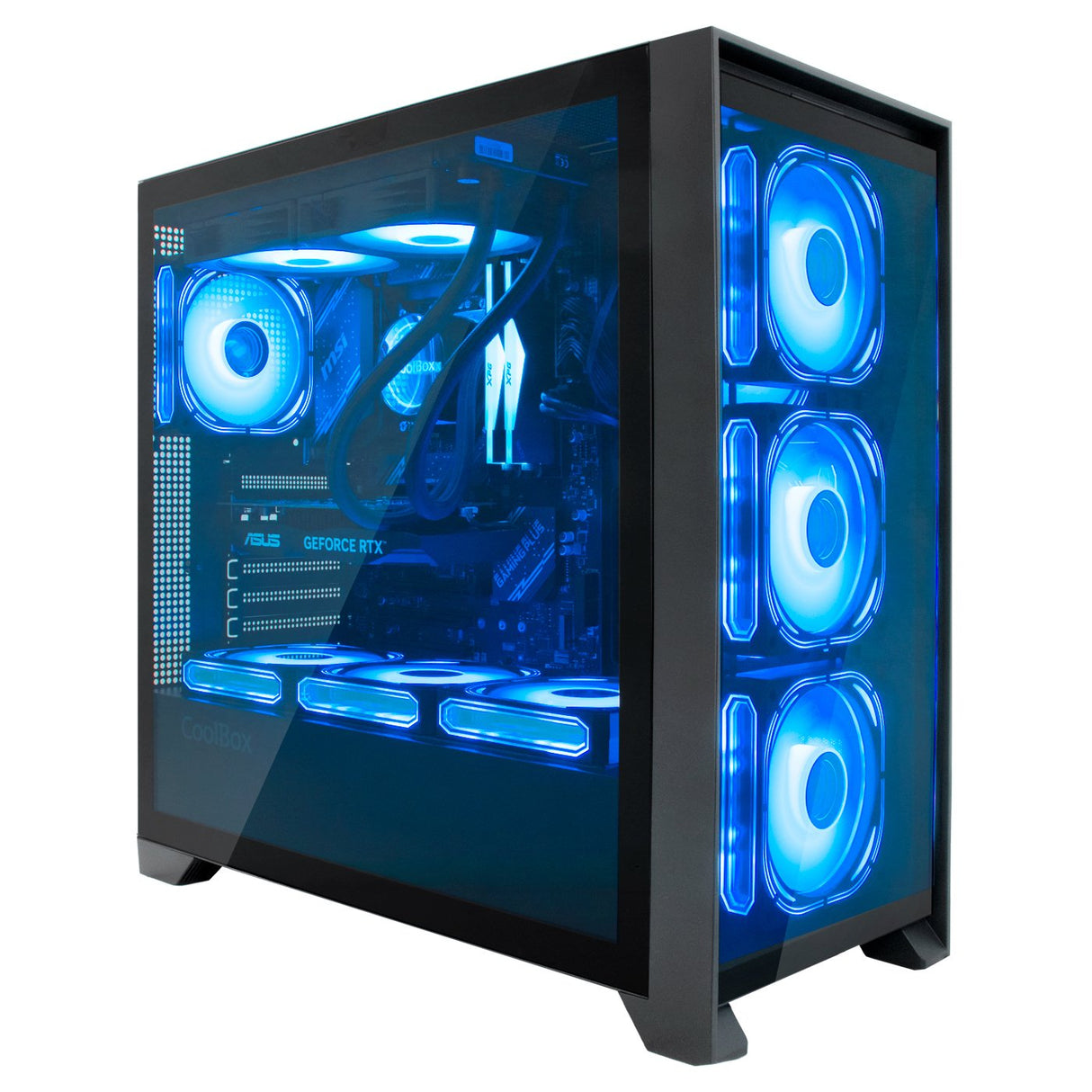 Caja Pc Coolbox Gaming Kit Ge2000