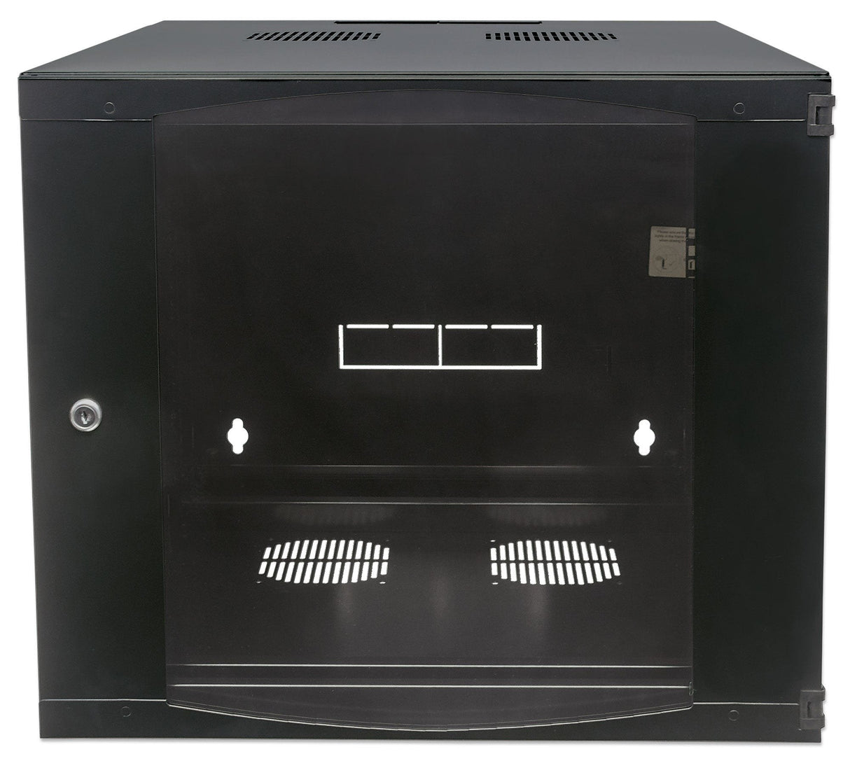 EAN 0766623713863 - Intellinet 713863 armario rack 12U Bastidor de pared Negro imagen 3