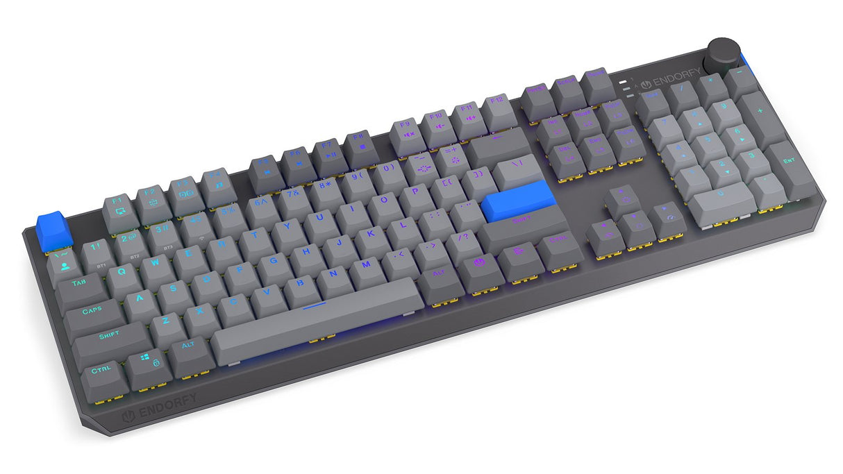 EAN 5903018666426 - ENDORFY Thock V2 teclado Juego USB + RF Wireless + Bluetooth QWERTY Inglés de EE. UU. Gris imagen 8