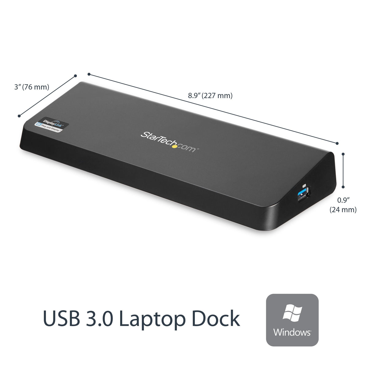EAN 0065030859233 - StarTech.com USB3DOCKHDPC base para portátil y replicador de puertos Alámbrico USB 3.2 Gen 1 (3.1 Gen 1) imagen 3