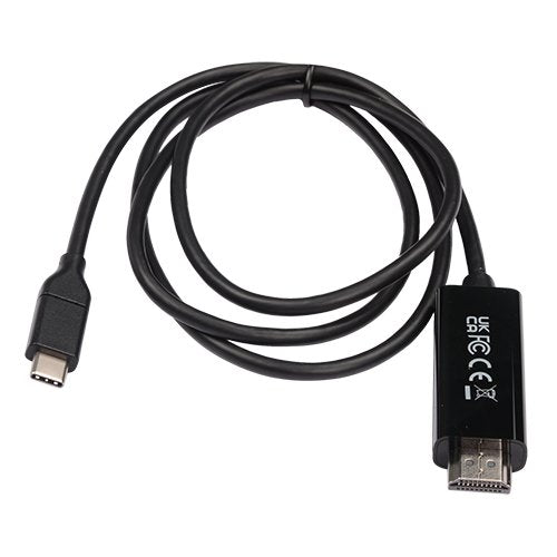 EAN 0662919111644 - V7 V7UCHDMI-1M adaptador de cable de vídeo USB Type-C 3.2 Gen 1 HDMI Negro imagen 5