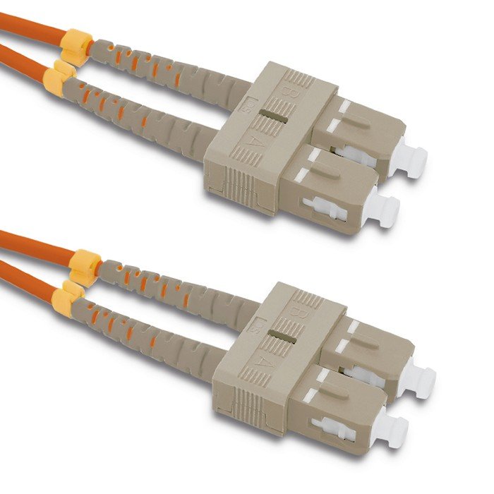 Qoltec 54012 Optic Cable De Red Sc Upc - Sc Upc Multimode 50 125 Om2 Duplex 3m