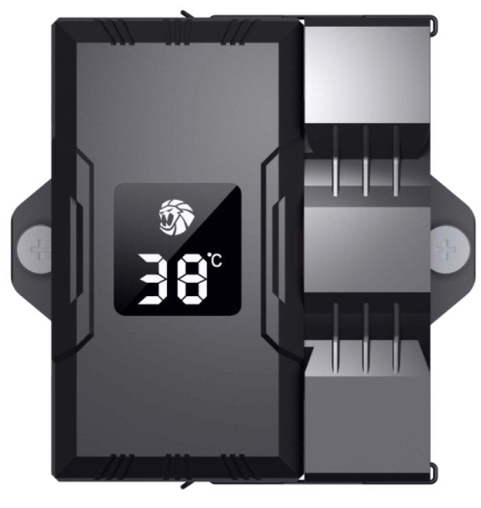 Refrigeración Cpu Gamemax Cpu Air Cooler Gamma 90 Digital Bk Black