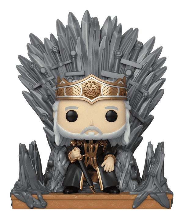 Funko Pop Casa Del Dragon Viserys En El Trono De Hierro 76470