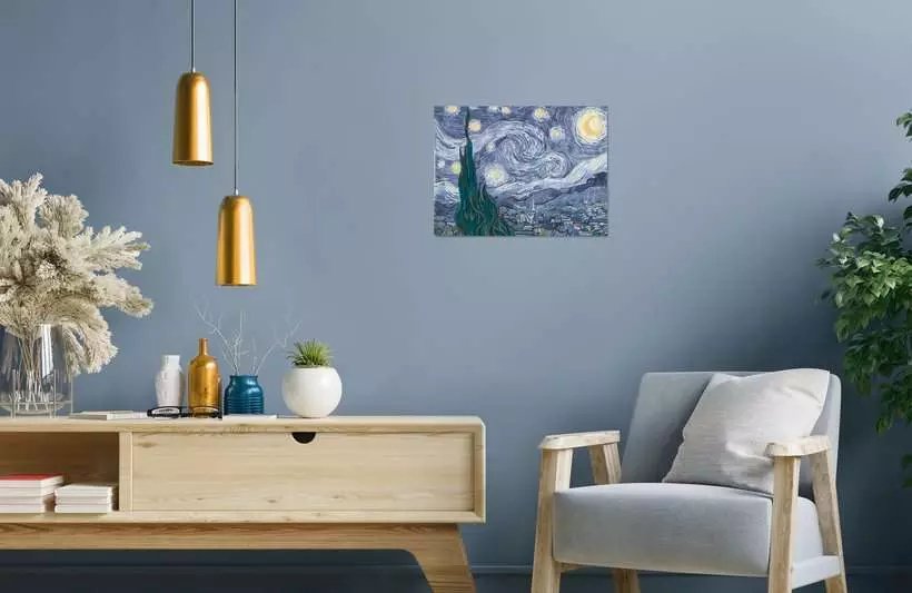 Colección De Arte De Ravensburger Creart - Noche Estrellada (Van Gogh), Pintura 23518