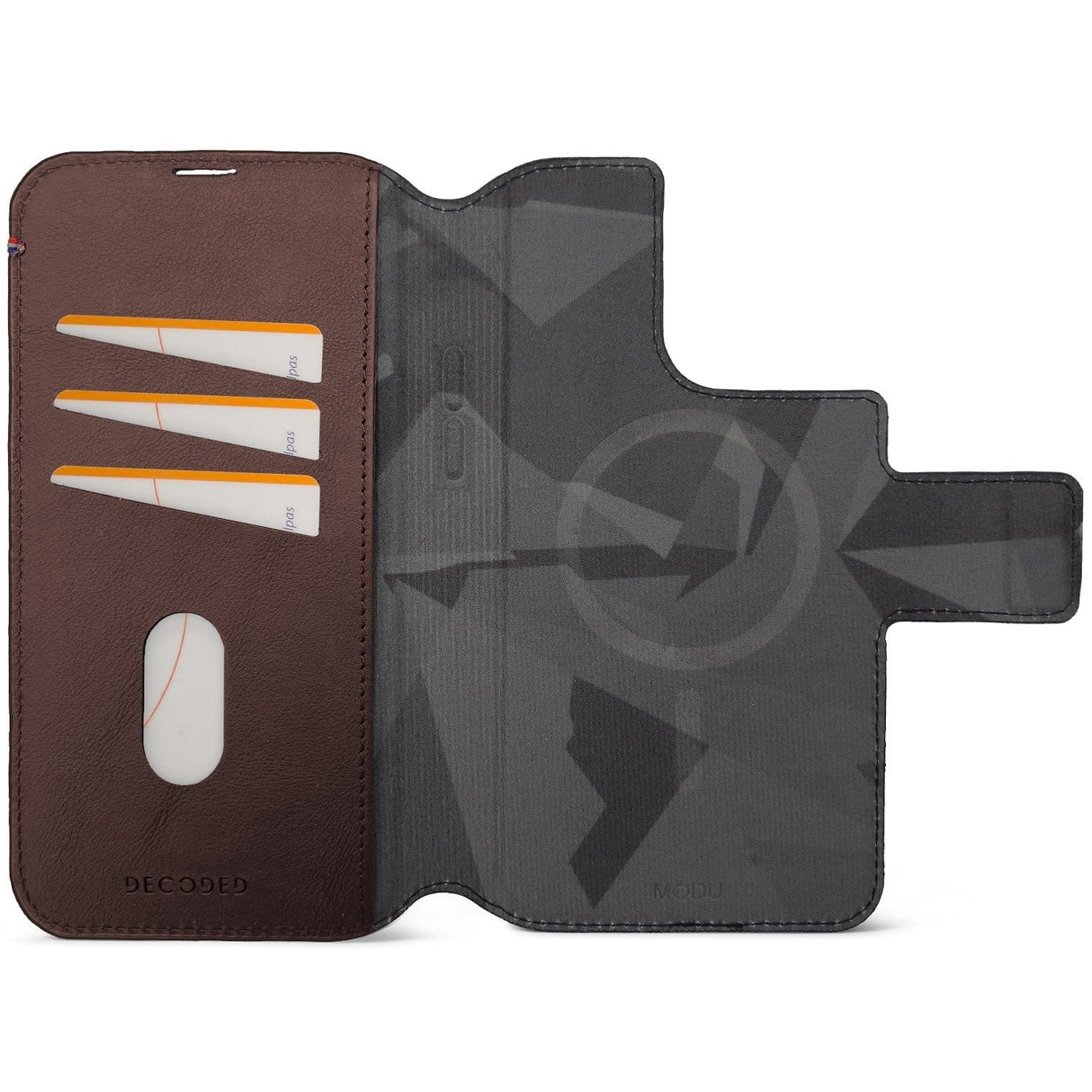 EAN 8720593006907 - Decoded Leather Modu Wallet funda para teléfono móvil 17 cm (6.68") Funda cartera Marrón imagen 6