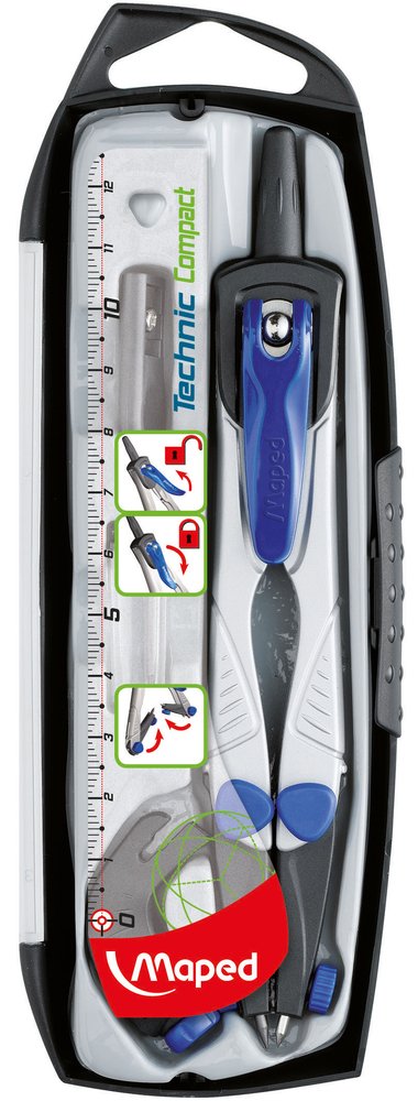 EAN 3154145387001 - Maped 538700 compás Azul, Gris 4 pieza(s) imagen 1