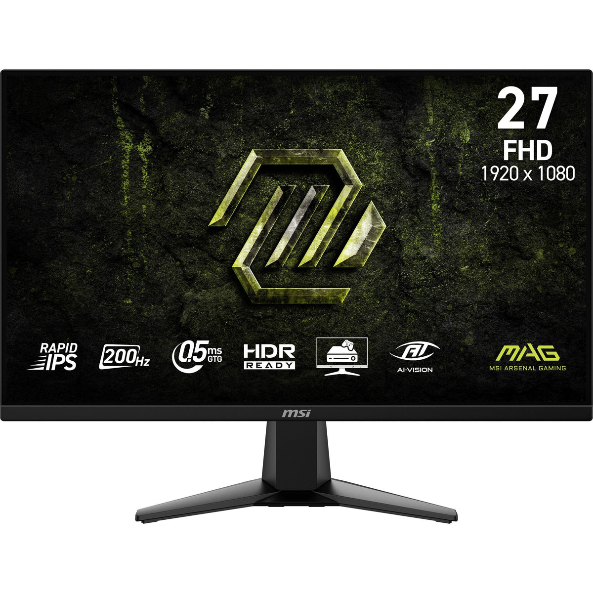 Monitor Msi Mag 275f E20 27" Fullhd 200hz Rapid Ips 0,5 Ms Hdr Vesa