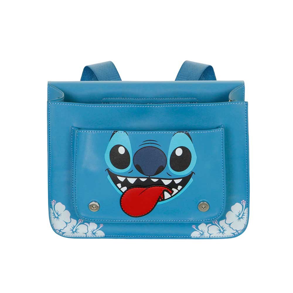 Bolso Mochila Tongue Stitch Disney 26cm