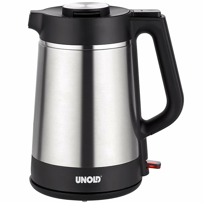 EAN 4011689187155 - Unold 18715 tetera eléctrica 1,5 L 1800 W Negro, Acero inoxidable imagen 1