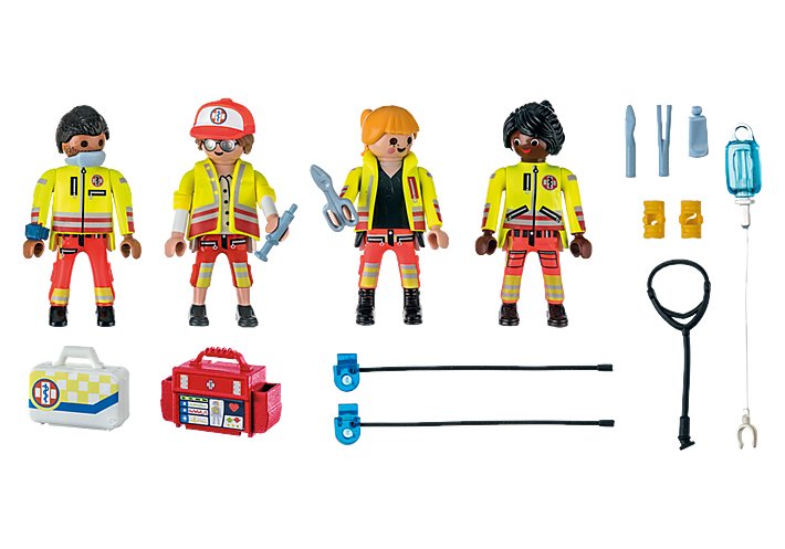 Playmobil 71244 City Life - Equipo De Rescate