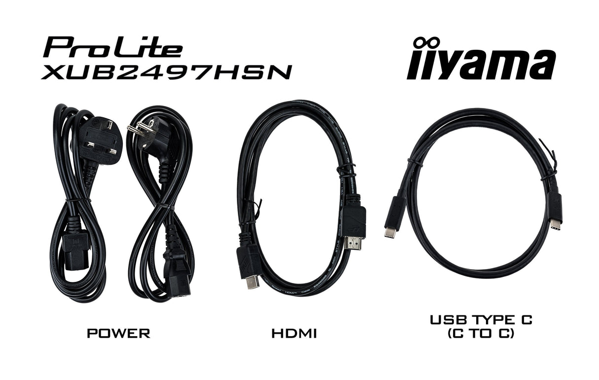 EAN 4948570124954 - iiyama ProLite XUB2497HSN-W2 pantalla para PC 60,5 cm (23.8") 1920 x 1080 Pixeles Full HD LED Blanco imagen 14