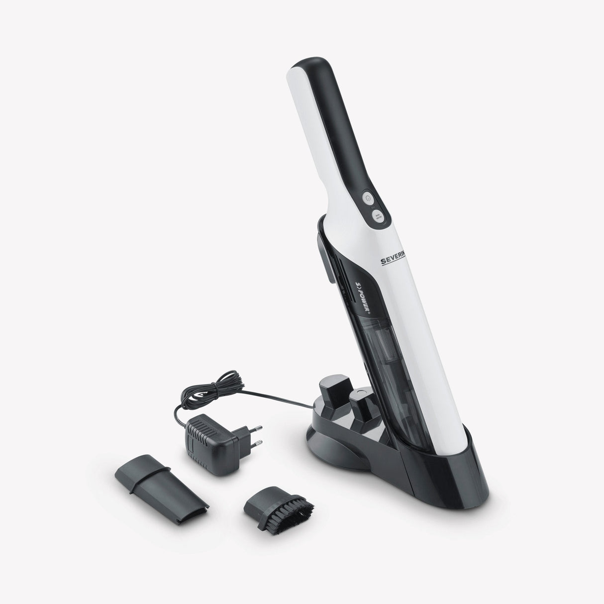 EAN 4008146043086 - Severin HV 7140 aspiradora de mano Negro, Blanco Sin bolsa imagen 9