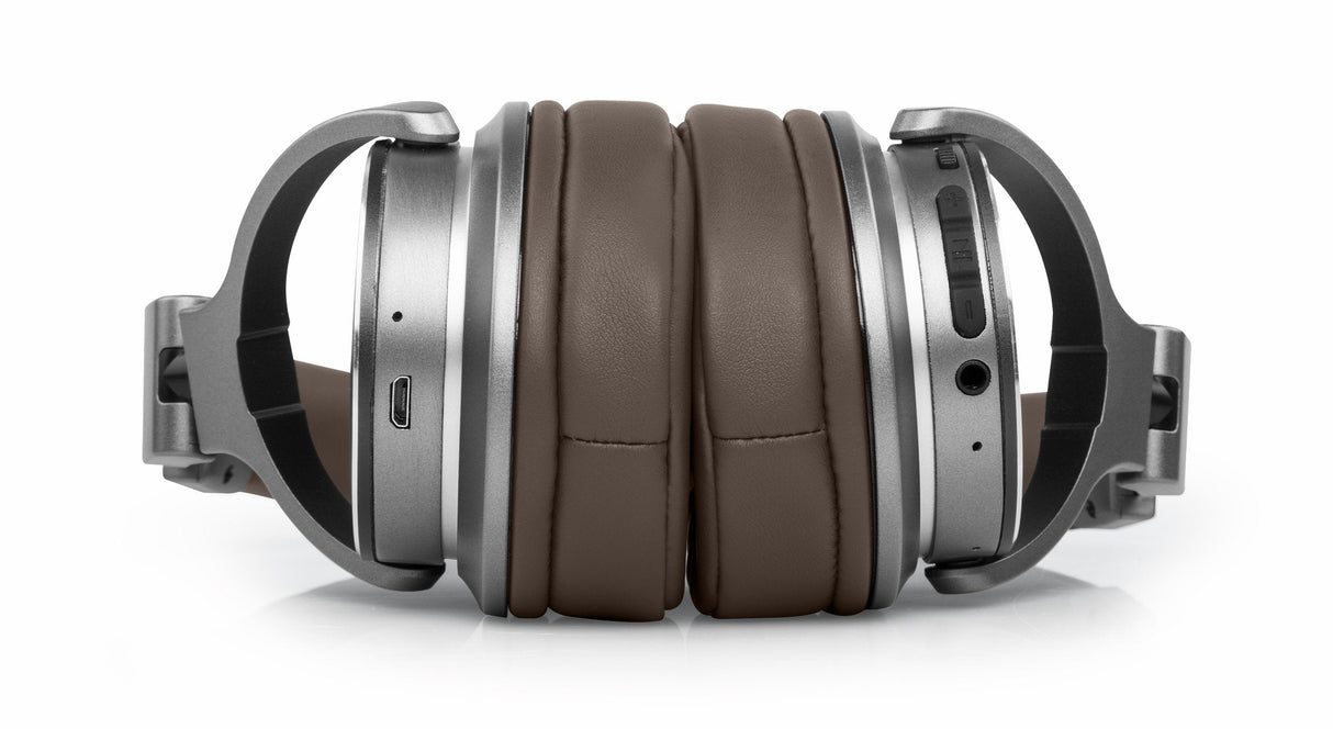 Auriculares Bluetooth Muse M-278 Bt - Duración De La Batería 30 H - Marrón