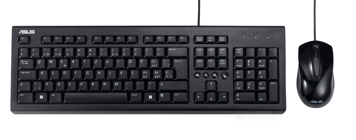Asus U2000 Keyboard+Mouse Bk Ui 90-Xb1000km000r0 Win11