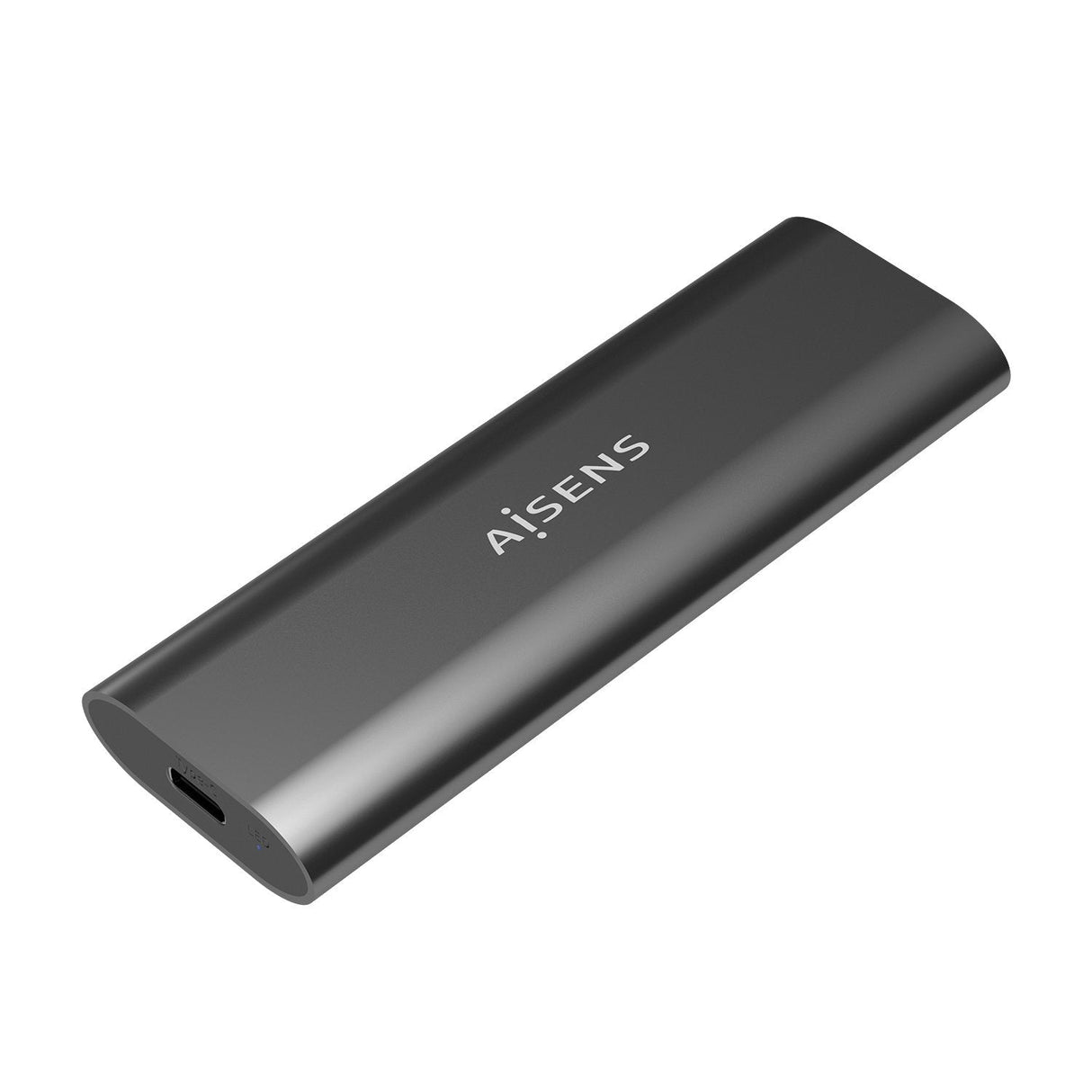 Aisens Caja Externa Para Disco Ssd M.2 Sata Nvme Usb 3.1 Sin Tornillos Asm2-015gr