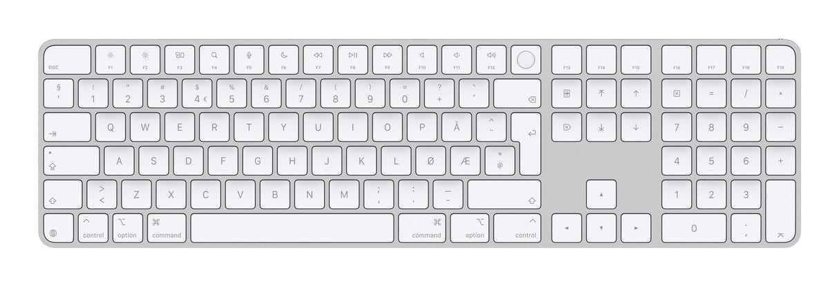 EAN 0195949654794 - Apple Magic teclado Universal USB + Bluetooth QWERTY Noruego Blanco imagen 1