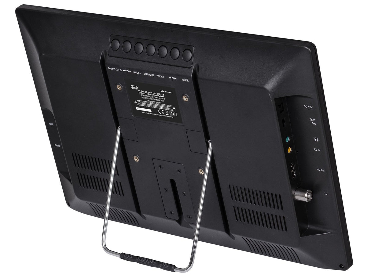 EAN 8011000040066 - Trevi LTV 2014 HE TV portátil Negro 35,8 cm (14.1") LCD 1280 x 800 Pixeles imagen 6