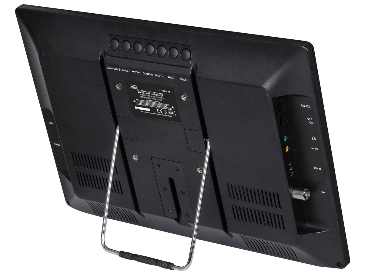 EAN 8011000040066 - Trevi LTV 2014 HE TV portátil Negro 35,8 cm (14.1") LCD 1280 x 800 Pixeles imagen 6