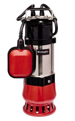Bomba De Agua Sucia Einhell Gc-Dp 5010 G, Sumergible/Bomba De Presión (Rojo/Acero Inoxidable, 500 Vatios)