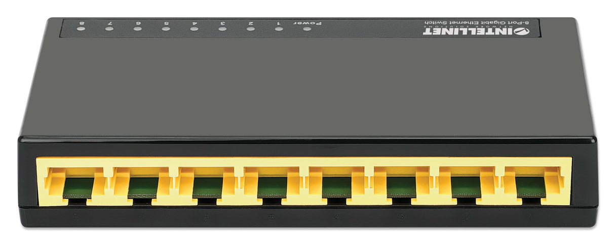 EAN 0766623561754 - Intellinet 561754 switch Gigabit Ethernet (10/100/1000) Negro imagen 4