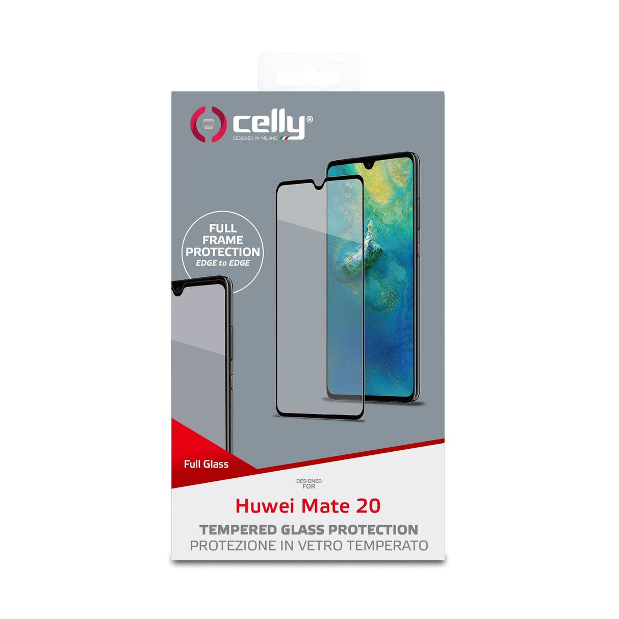 Celly Full Glass Protector De Pantalla Huawei 1 Pieza(S)