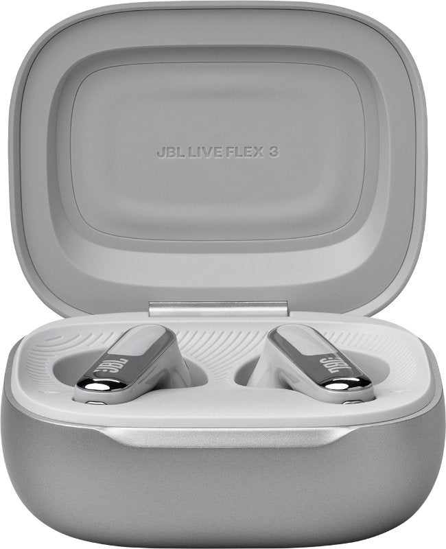 EAN 1200130012273 - JBL Live Flex 3 Auriculares Inalámbrico Dentro de oído Llamadas/Música/Deporte/Uso diario Bluetooth Plata imagen 3